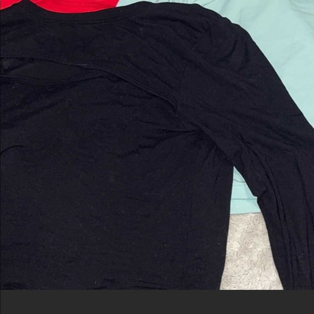 Alphalete cropped long sleeve